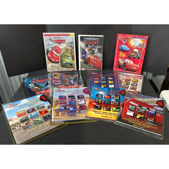 Disney Pixar Cars Collector Guides Magazines And A Comic
